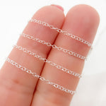 Load image into Gallery viewer, Sterling Silver Smooth Cable Chain