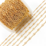 Load image into Gallery viewer, 14k Gold Filled Twisted Oval and Round Links Chain