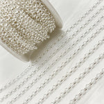 Load image into Gallery viewer, Sterling Silver Rolo Link Chain
