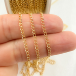 Load image into Gallery viewer, 14k Yellow Gold Filled Cable Link Chain