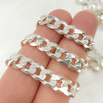 Load image into Gallery viewer, Sterling Silver Flat Curb Chain