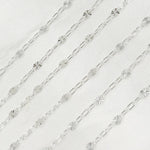 Load image into Gallery viewer, Sterling Silver Marina and Cable Link Chain