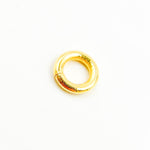 Load image into Gallery viewer, 4MM Open Gold Plated Jump Ring