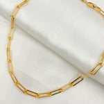 Load image into Gallery viewer, 14k Gold Filled Paperclip Finished Necklace
