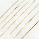 Load image into Gallery viewer, 14K Solid Gold Large Curb Chain