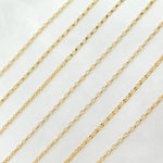 Load image into Gallery viewer, 14K Gold Filled Oval Link Chain