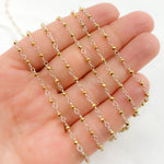 Load image into Gallery viewer, Pyrite Sterling Silver Wire Chain