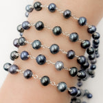 Load image into Gallery viewer, Round Shape Sterling Silver Wire Chain