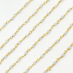 Load image into Gallery viewer, Blue Opal Wire Wrap Chain