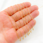 Load image into Gallery viewer, 14K Solid Gold Large Curb Chain