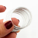 Load image into Gallery viewer, 35MM White Sterling Silver Ring Connector