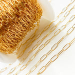 Load image into Gallery viewer, 14K Gold-Filled Smooth Paperclip Chain