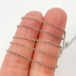 Load image into Gallery viewer, Oxidized Sterling Silver Rolo Chain