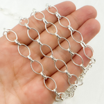 Load image into Gallery viewer, Sterling Silver Oval Link Chain