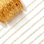 Load image into Gallery viewer, V313GF. 14K Gold Filled Diamond Cut Paperclip Chain