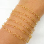 Load image into Gallery viewer, 14k Gold Filled Twisted Oval Link Chain