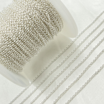 Load image into Gallery viewer, Sterling Silver Cable Link Chain