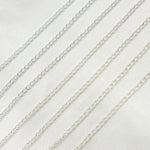Load image into Gallery viewer, Sterling Silver Curb Cable Chain