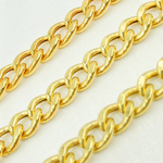 Load image into Gallery viewer, Gold Plated 925 Sterling Silver Curb Chain