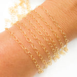 Load image into Gallery viewer, Gold Filled Oval Link Chain