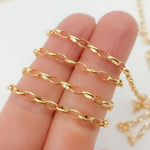Load image into Gallery viewer, V305GF. 14K Gold Filled Oval Link Chain