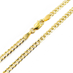 Load image into Gallery viewer, 14K Solid Gold Cuban Curb Chain