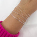 Load image into Gallery viewer, Sterling Silver Flat Cable Chain