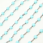 Load image into Gallery viewer, Turquoise Oxidized Wire Chain