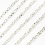Load image into Gallery viewer, Sterling Silver Rectangle Box Chain