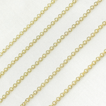 Load image into Gallery viewer, 14k Solid Gold Round Cable Link Chain