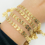 Load image into Gallery viewer, Gold Plated 925 Sterling Silver Chevron Chain