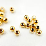 Load image into Gallery viewer, 5MM Gold Filled Seamless Beads