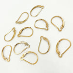 Load image into Gallery viewer, Gold-Filled Plain Leverback Interchangeable Ear Wire
