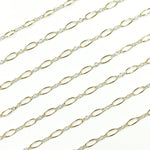 Load image into Gallery viewer, XM/1023. Two Tone Oval and Round Links Chain