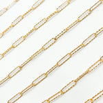 Load image into Gallery viewer, V313GF. 14K Gold Filled Diamond Cut Paperclip Chain