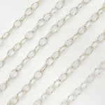 Load image into Gallery viewer, Sterling Silver Oval Cable Link Chain