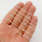Load image into Gallery viewer, 925 Sterling Silver Satellite Chain
