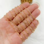 Load image into Gallery viewer, 14K Gold Filled Diamond Cut Marina Link Chain