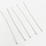 Load image into Gallery viewer, Gauge Sterling Silver Flat 2 Inch Headpin
