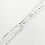 Load image into Gallery viewer, Sterling Silver Paperclip Chain