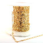 Load image into Gallery viewer, 1370SBSFGF. 14K Gold-Filled Diamond Cut Oval Link Chain