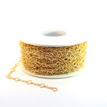 Load image into Gallery viewer, V251GF. Gold Filled Clover Link Chain
