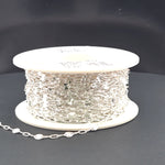 Load image into Gallery viewer, V221SS. Sterling Silver Marina and Cable Link Chain