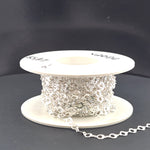 Load image into Gallery viewer, V20DCSS. Sterling Silver Diamond Cut Circle Link