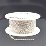 Load image into Gallery viewer, V195SS. Sterling Silver Smooth Oval Link Chain
