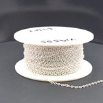 Load image into Gallery viewer, V195SS. Sterling Silver Smooth Oval Link Chain