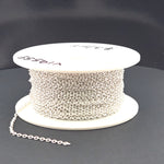 Load image into Gallery viewer, V195SS. Sterling Silver Smooth Oval Link Chain