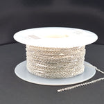 Load image into Gallery viewer, 1399SS. 925 Sterling Silver Cable Bar Chain