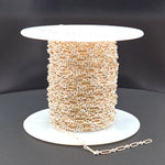 Load image into Gallery viewer, XM510TT. 1 Gold Filled Long & 3 Sterling Silver Short Link Chain