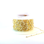 Load image into Gallery viewer, 1186GF. 14k Gold Filled with 925 Sterling Silver Beads Satellite Chain